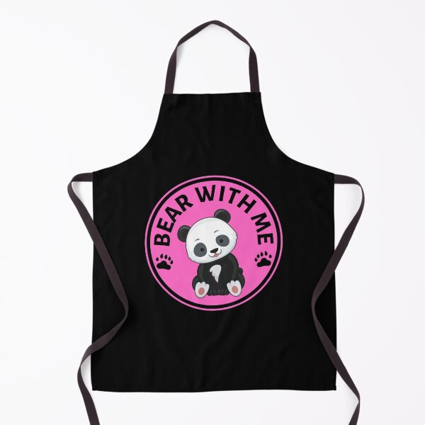 Item preview, Bear with me Panda Pun (Pink)- Cute Animal Friendly Panda - Gift for Panda Lovers designed and sold by CaitU.