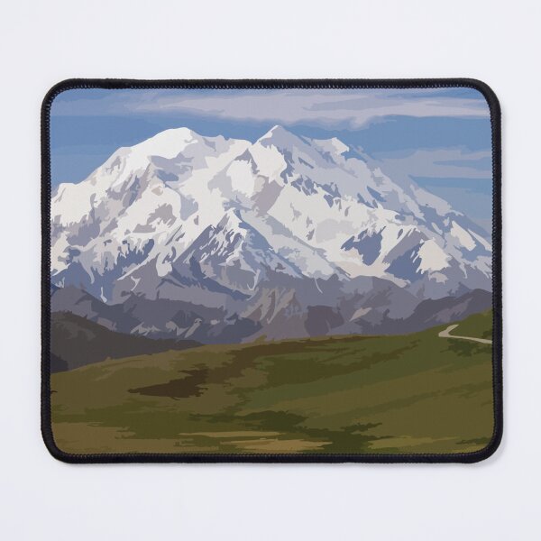 Item preview, Mount Denali Vector Painting designed and sold by Positive Lad.