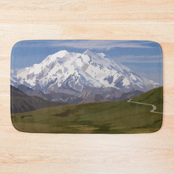 Item preview, Mount Denali Vector Painting designed and sold by Positive Lad.
