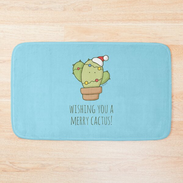 Item preview, Wishing You a Merry Cactus! designed and sold by myndfart.