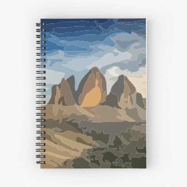 Item preview, Dolomites Vector Painting designed and sold by Positive Lad.