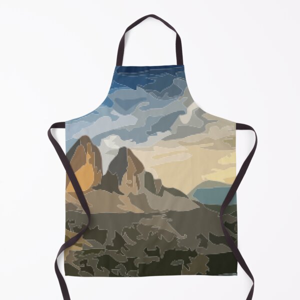 Item preview, Dolomites Vector Painting designed and sold by Positive Lad.