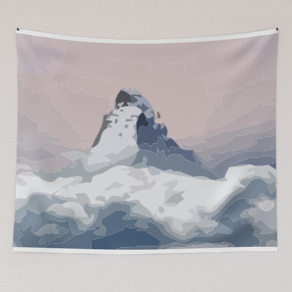Item preview, Matterhorn Vector Painting designed and sold by Positive Lad.