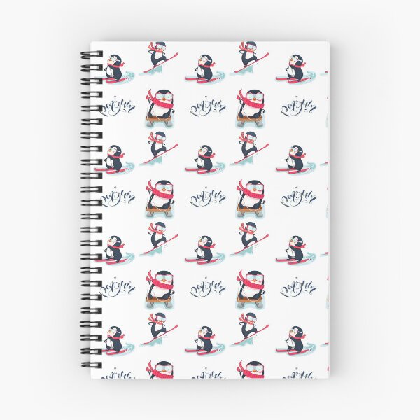Item preview, Penguin Sledding Multi Stickers Pack, Penguin Snow Sledding, Penguin, Sledding, Snow designed and sold by graphic-genie.