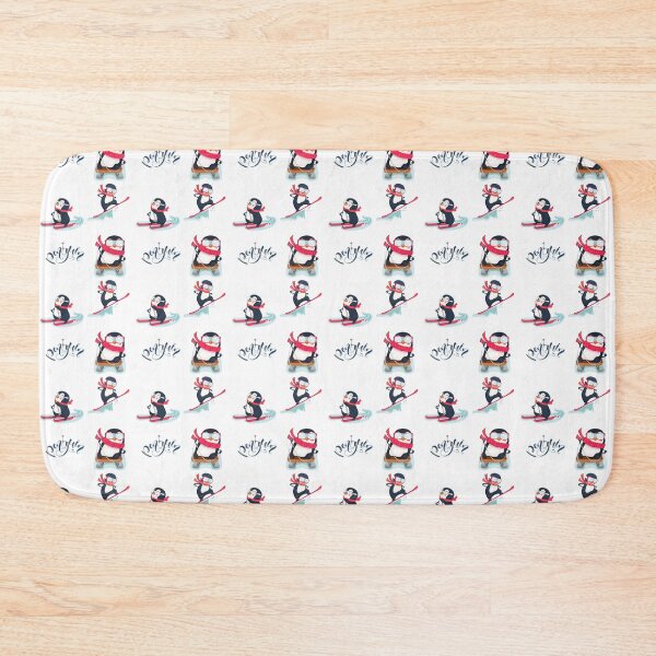 Item preview, Penguin Sledding Multi Stickers Pack, Penguin Snow Sledding, Penguin, Sledding, Snow designed and sold by graphic-genie.