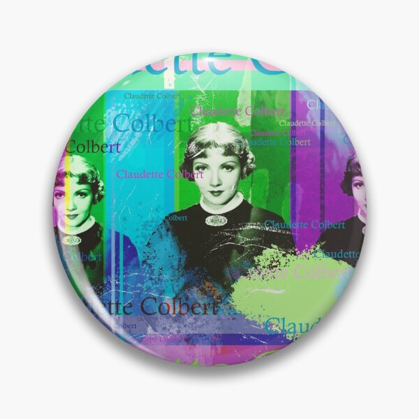 Item preview, aesthetic Claudette Colbert portrait designed and sold by Mauswohn.