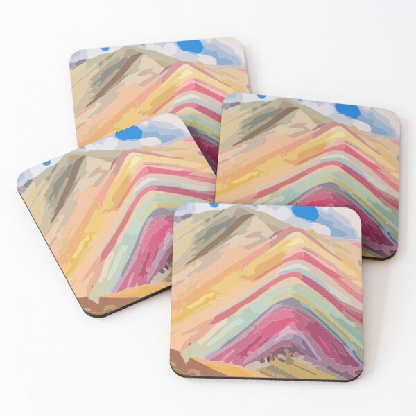 Item preview, Vinicunca Vector Painting designed and sold by Positive Lad.