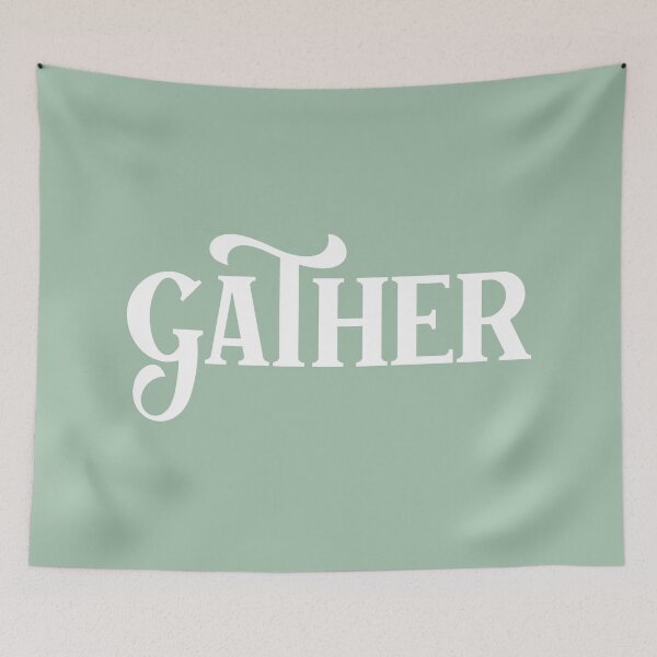 Item preview, Gather-seafoam green designed and sold by vintageknew.