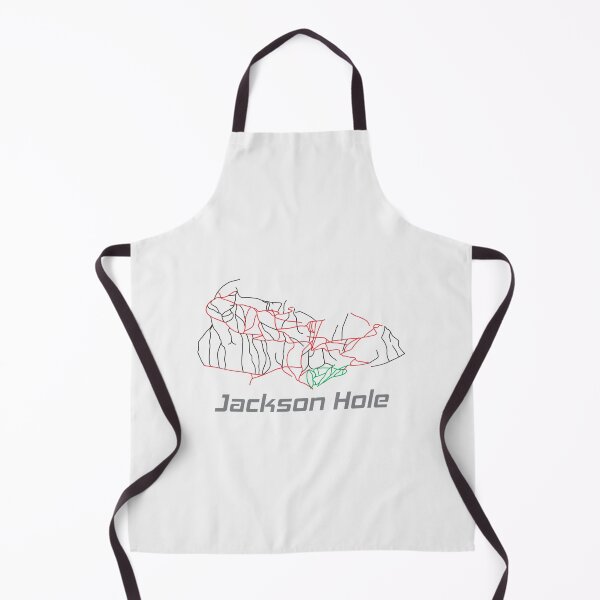 Artikelvorschau, Jackson Hole Wyoming Skipiste-Karte - Winterurlaubsgeschenk| Perfektes Geschenk entworfen und verkauft von justinawoo.