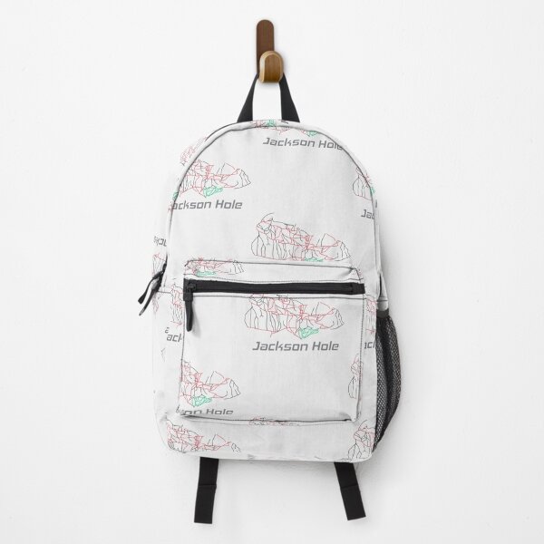 Item preview, Jackson Hole Wyoming Ski Pist Map - Winter Vacation Gift| Perfect Gift designed and sold by justinawoo.