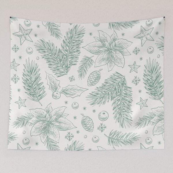 Item preview, Hand Drawn Christmas Elements designed and sold by Vector Scout Lab.