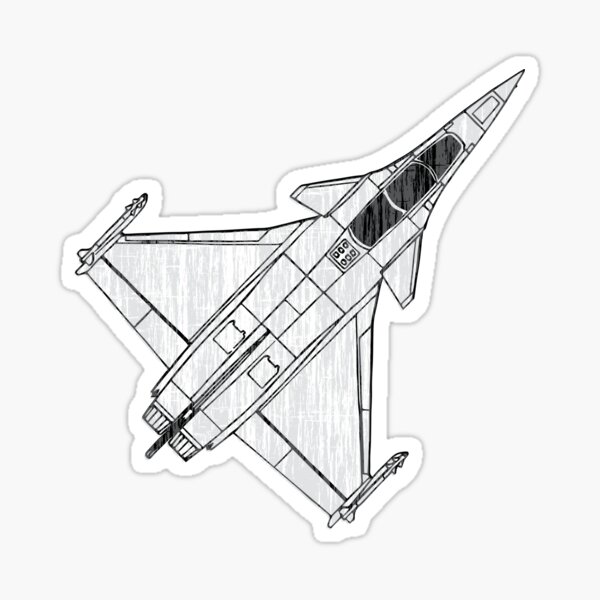 T-shirt Dassault Rafale Sticker