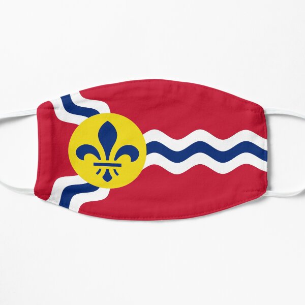 Flag of St. Louis Flat Mask