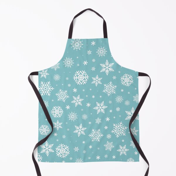 Item preview, Magical Snowflakes Pale Blue Seamless White Christmas designed and sold by KoGaNu.