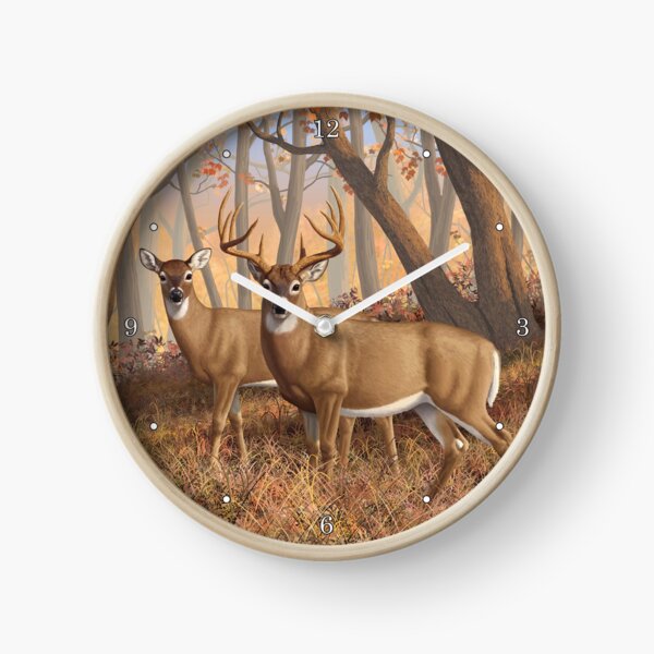 Vista previa del artículo con la obra «Venado cola blanca Monstruo Buck y Doe», diseñado y vendido por csforest.