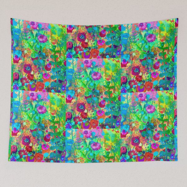Item preview, Colourful Country Garden designed and sold by AmandaSlaterArt.