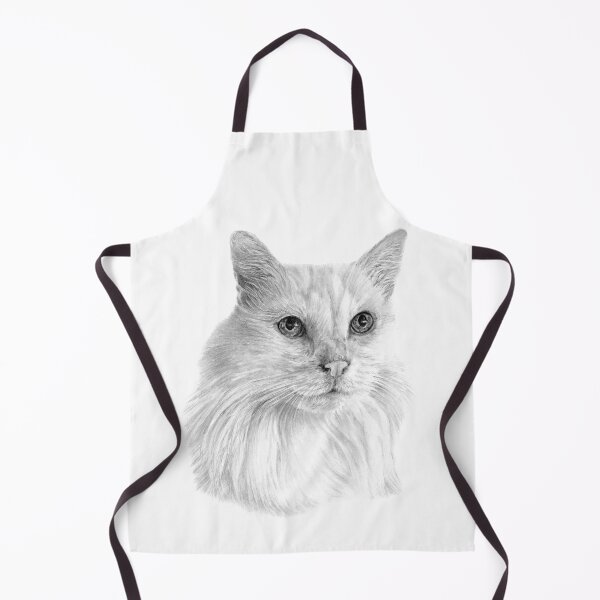Item preview, George the White Cat designed and sold by Ro Windust.