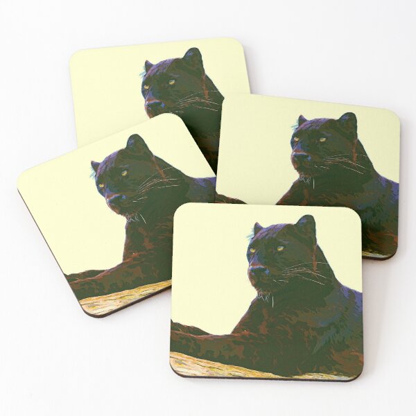 Item preview, Black panther color print designed and sold by artdragongift 15.