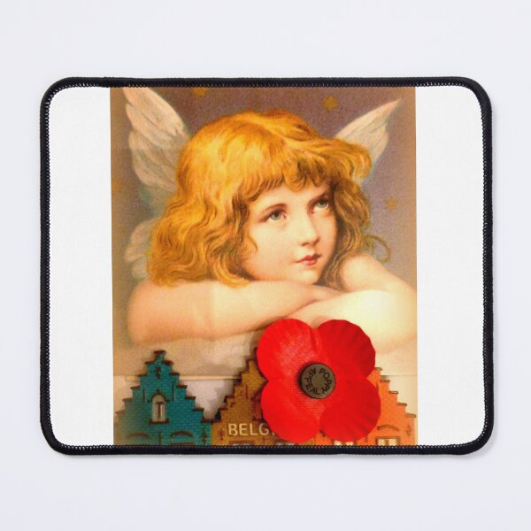 Item preview, Christmas Angel with Poppy designed and sold by angel1.