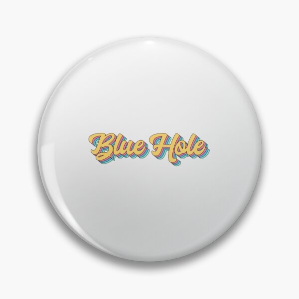 Artikelvorschau, Blue Hole Retro Gelb Skript| Perfektes Geschenk entworfen und verkauft von justinawoo.