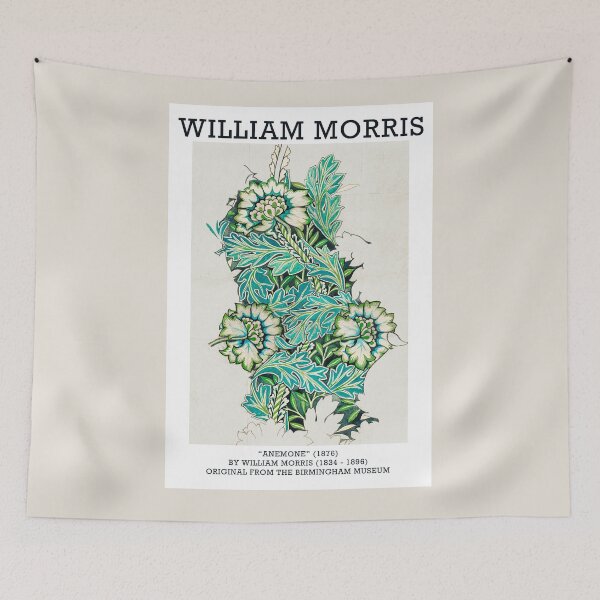 Item preview, HD Anemone by William Morris designed and sold by Go Logo Designs.