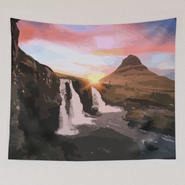 Artikelvorschau, Kirkjufell Bergmalerei entworfen und verkauft von Positive Lad.