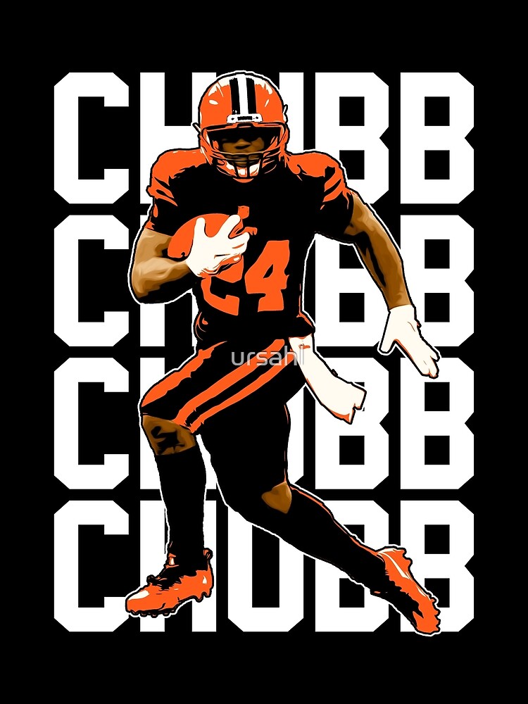 Nick Chubb 1000 Yards Sticker for Sale by Amy Snively