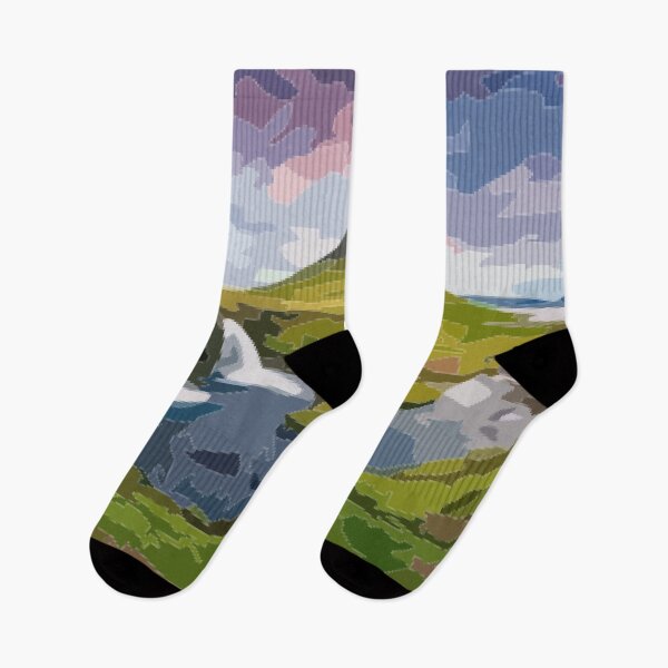 Item preview, Mount Kirkjufell Painting designed and sold by Positive Lad.