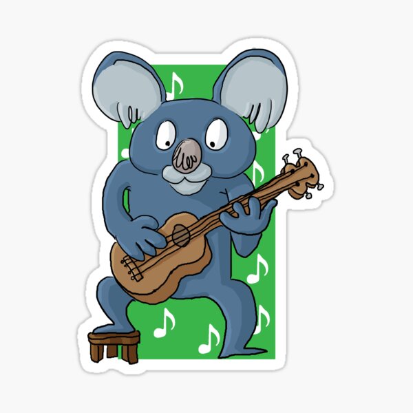 Le koala musicien Sticker