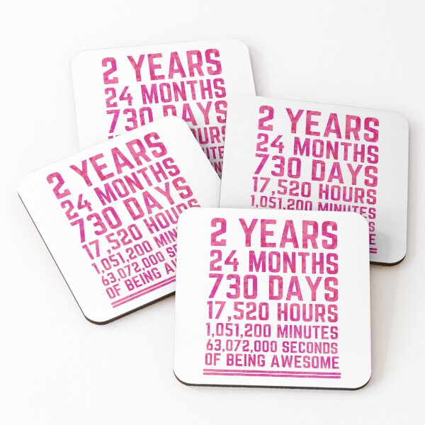 Item preview, 2 Years Of Being Awesome designed and sold by KARAKATE.