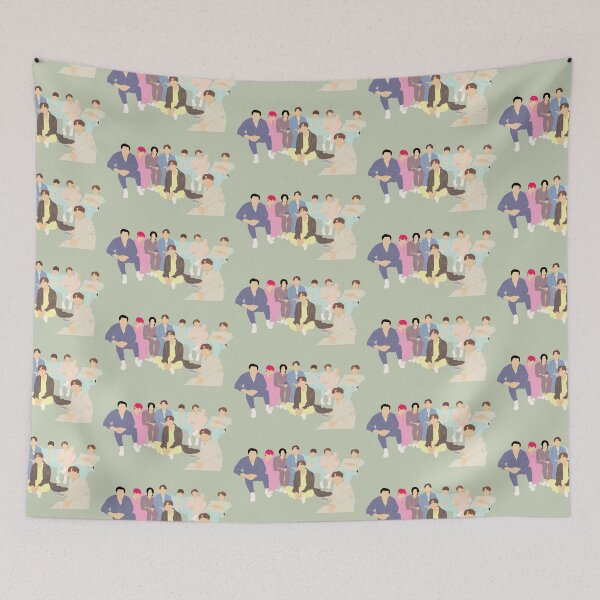 Item preview, House party SJ Pajama Party Gray #c7cfb7 designed and sold by mysakura.
