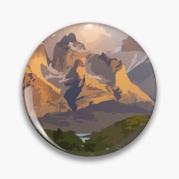 Item preview, Torres Del Paine Painting designed and sold by Positive Lad.