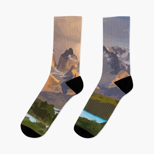 Item preview, Torres Del Paine Painting designed and sold by Positive Lad.