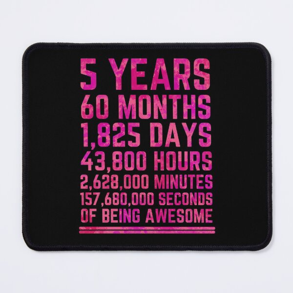 Item preview, 5 Years Of Being Awesome designed and sold by KARAKATE.