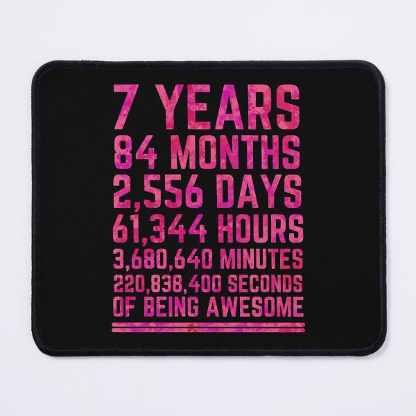 Item preview, 7 Years Of Being Awesome designed and sold by KARAKATE.