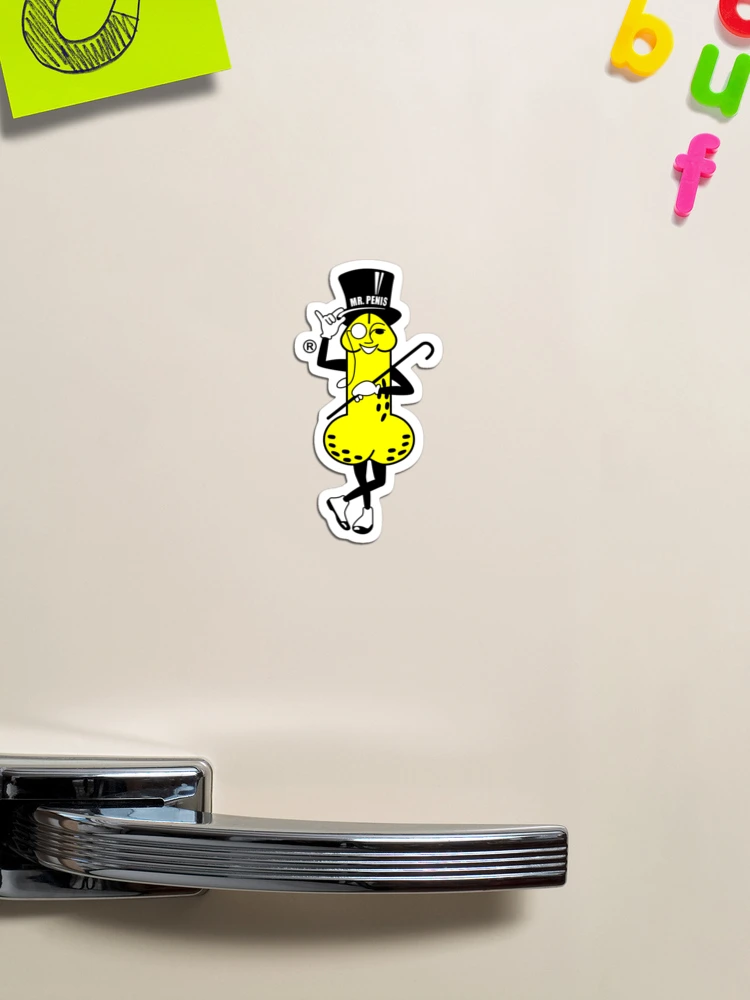 Mr. Penis Funny Mr. Peanut Parody Logo Art Print for Sale by MooreTees
