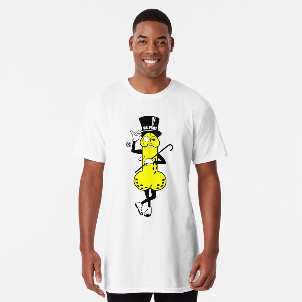 Mr. Penis Funny Mr. Peanut Parody Logo Art Print for Sale by MooreTees