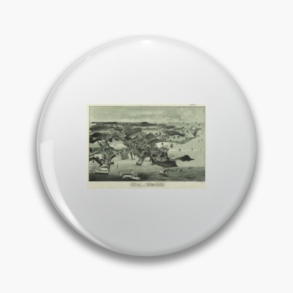 Artikelvorschau, Vintage Bildkarte von Woods Hole Falmouth MA (1887)| Perfektes Geschenk entworfen und verkauft von justinawoo.