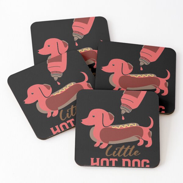 Item preview, Daschund little hot dog  designed and sold by HStudioPrints.