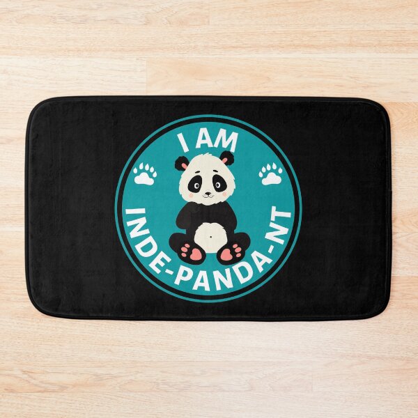 Item preview, I Am Indepandant Panda Pun - Cute Animal Friendly Panda - Gift for Panda Lovers designed and sold by CaitU.
