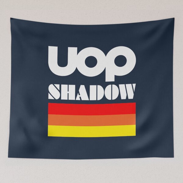 Item preview, UOP Shadow retro F1 sponsor block logo designed and sold by DellaEvents.
