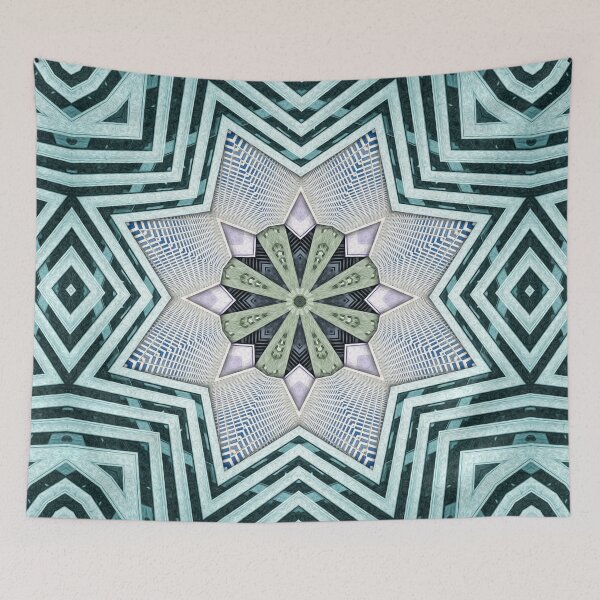 Item preview, Symmetry In Turquoise designed and sold by Phil Perkins.