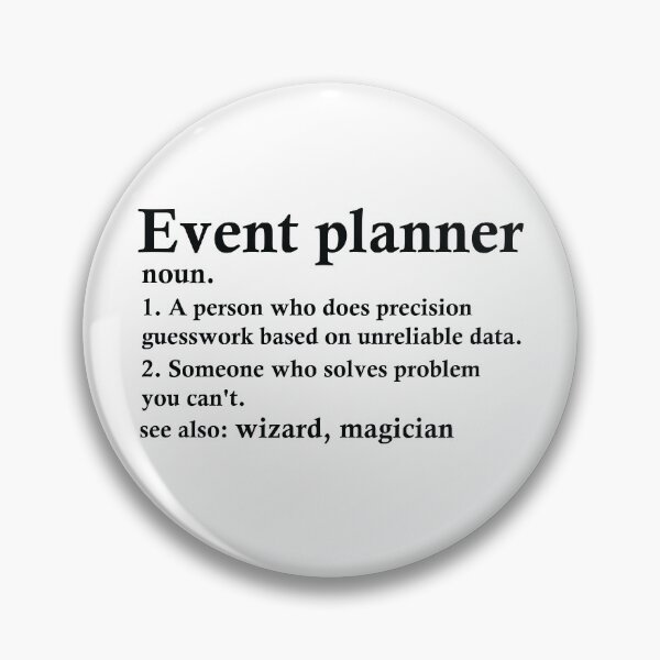 Item preview, Event Planner Definition Funny Occupation designed and sold by woodesigner.