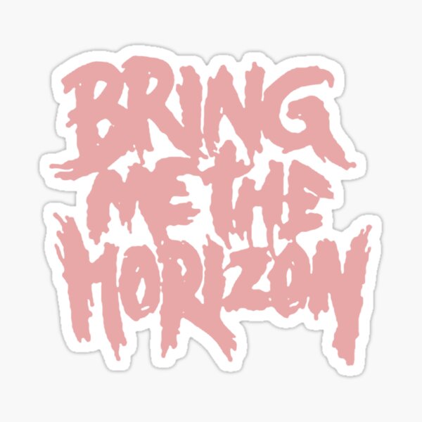 Pink Horizon Sticker