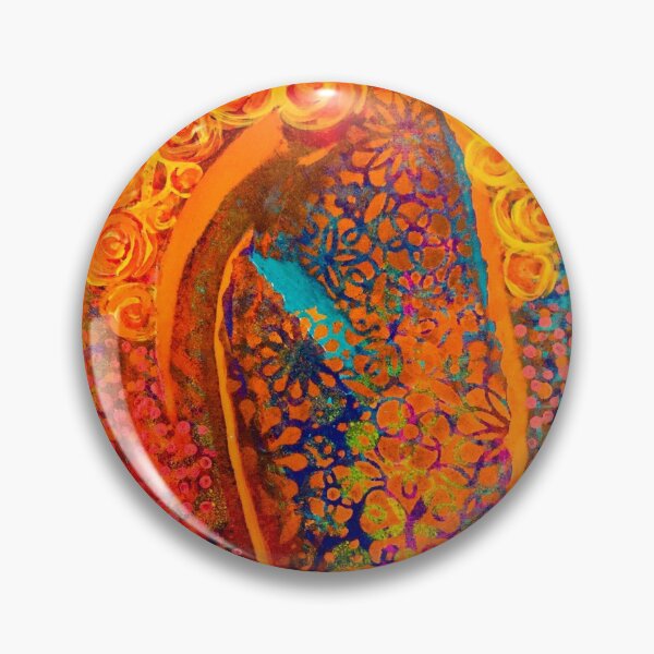 Item preview, Orange Floral Roses designed and sold by AmandaSlaterArt.