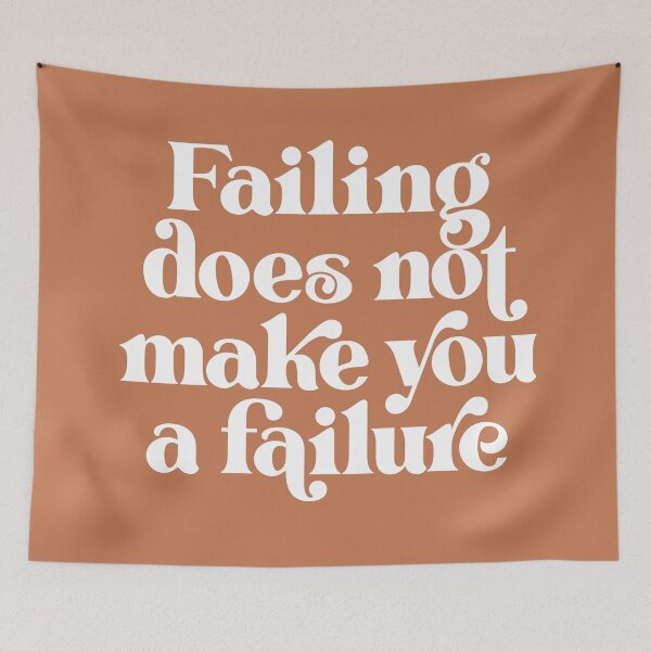 Item preview, Failing Does Not Make You A Failure (xi 2021) designed and sold by cadinera.