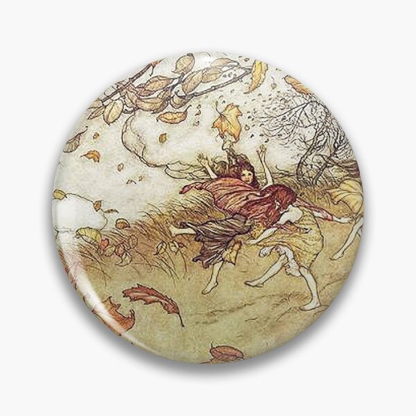 Item preview, Fairies in the Autumn- Arthur Rackham- Fades a la tardor designed and sold by Dreamflight.