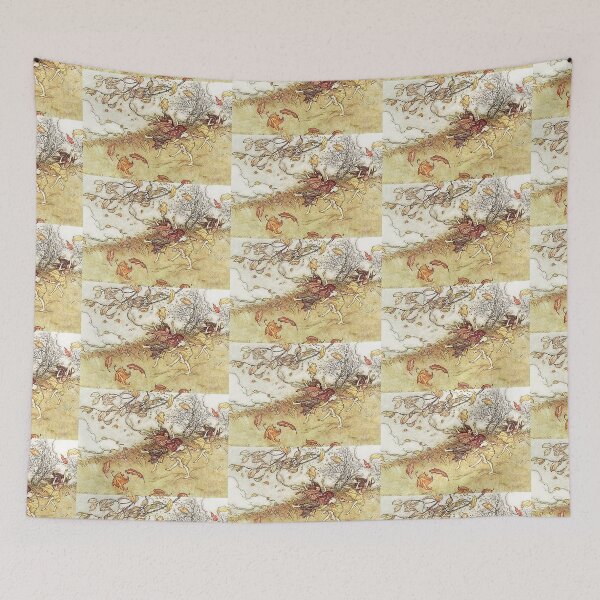 Item preview, Fairies in the Autumn- Arthur Rackham- Fades a la tardor designed and sold by Dreamflight.