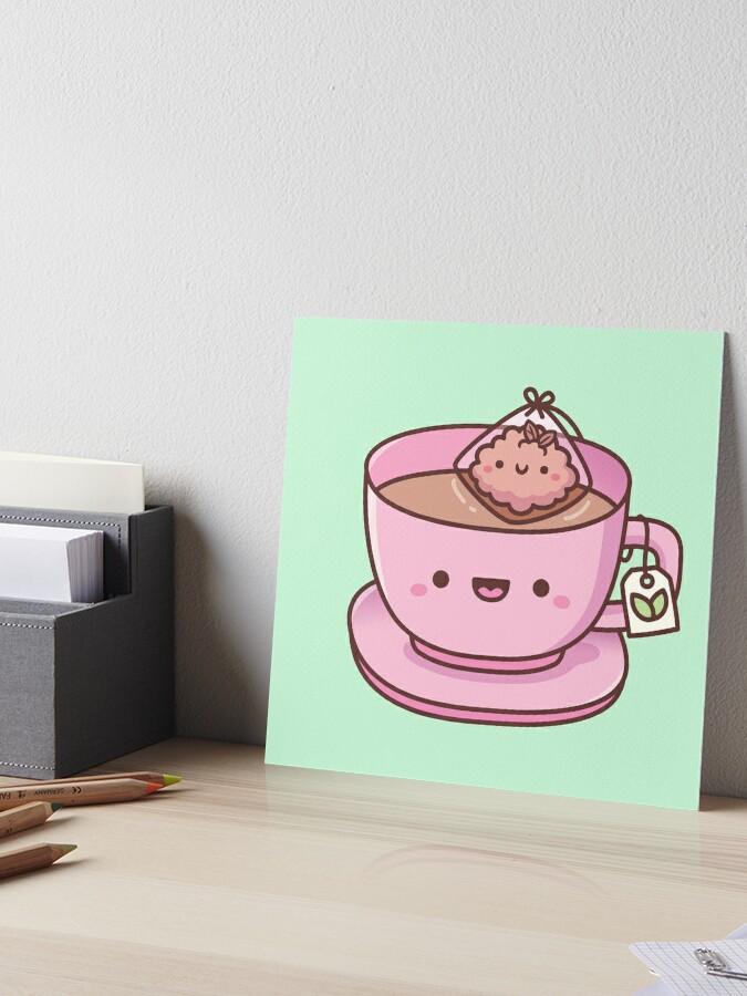 Kawaii Tea Cup Tea Bag Holder ITH