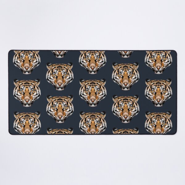 Item preview, Low Poly Tiger Head designed and sold by ErinFCampbell.
